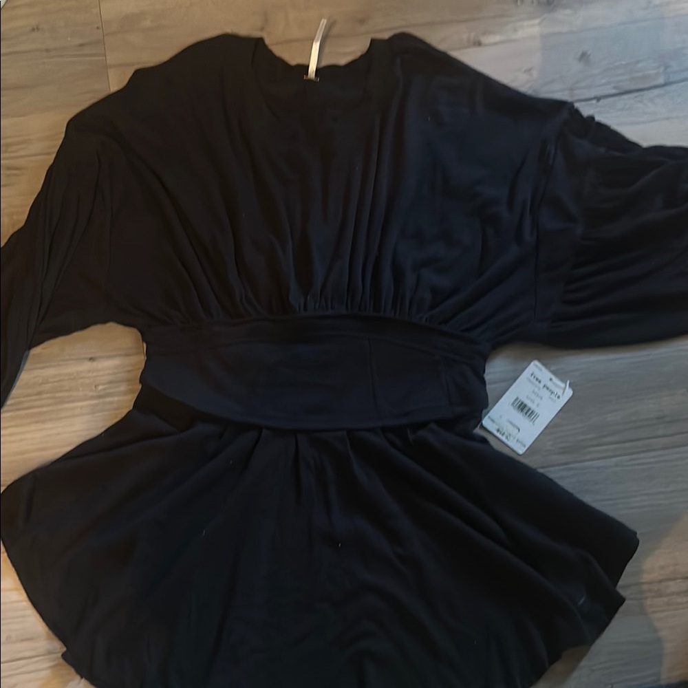 Free People Classic Black Top